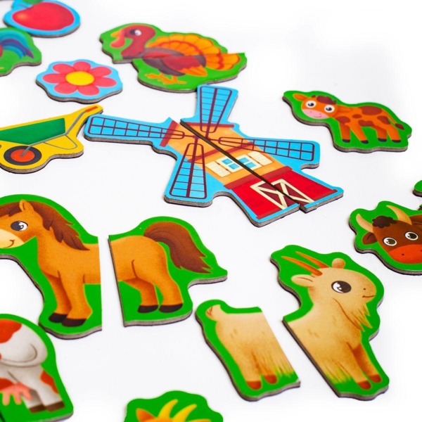 Магнітна гра Roter Kafer На фермі (RK2140-02) - Pampik - 4