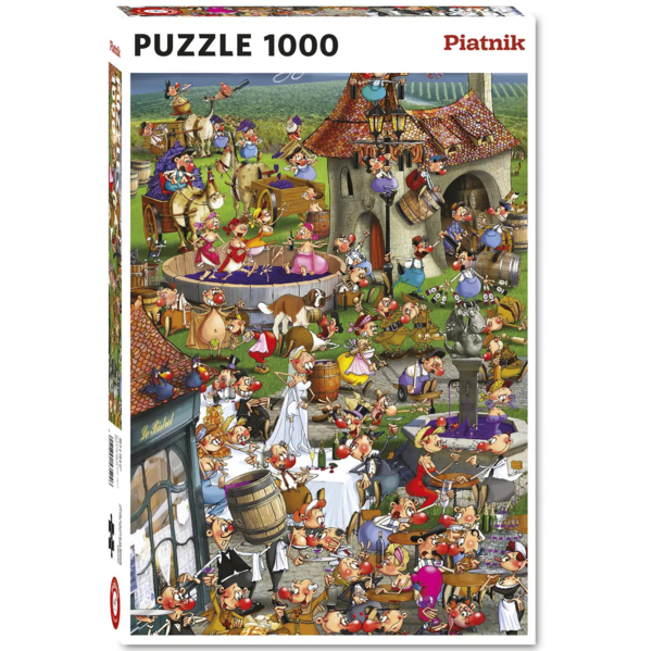 Пазли Piatnik Винна історія, 1000 елементів (PT-535246) - Pampik