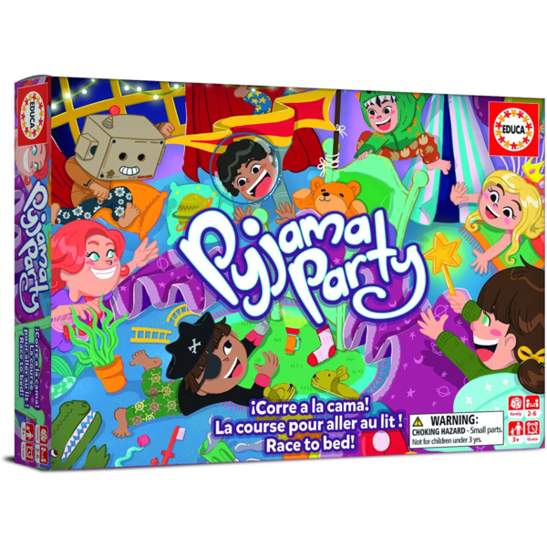 Настільна гра Educa Pyjama Party, укр. мова (18849) - Pampik