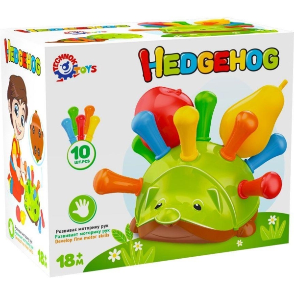 Сортер ТехноК Ежик салатовый (8300) - Pampik - 6