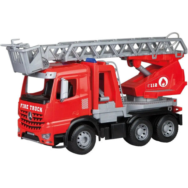 Пожарная машина с лестницей Lena WORXX, 49 см, красный (4615) - Pampik