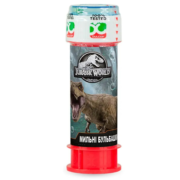 Мильні бульбашки Dulcop Світ юрського періоду, 60 мл (103001110079) - Pampik