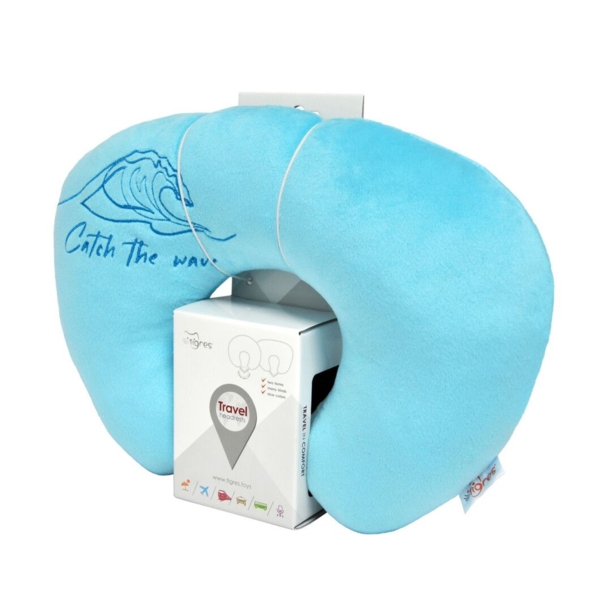 Підголовник Tigres Catch the wave, блакитний (ПД-0401) - Pampik