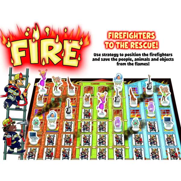 Настільна гра Educa Пожежа, укр. мова (18851) - Pampik - 2