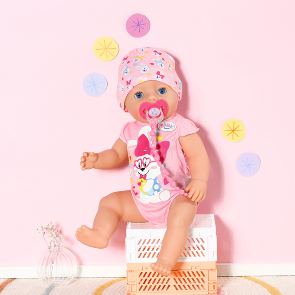 Пустышка для куклы Baby Born на клипсе, в ассортименте (832486) - Pampik - 3