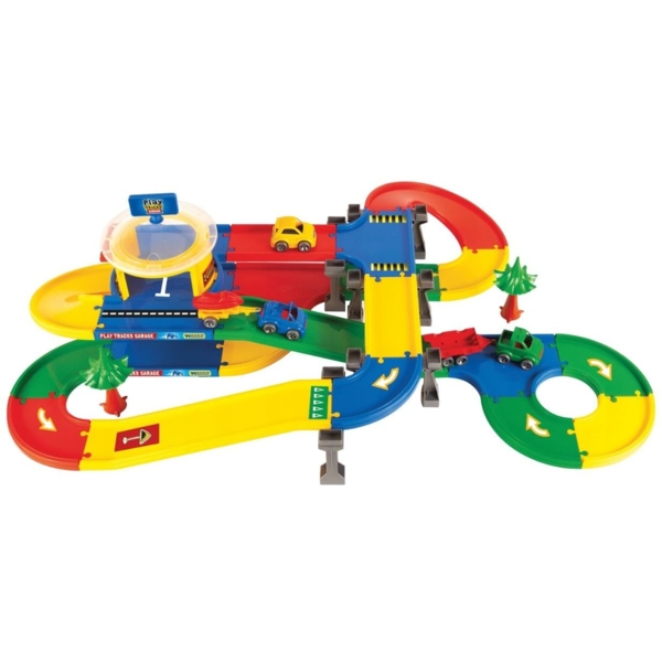 Гараж Wader Play Tracks Garage з трасою (53140) - Pampik