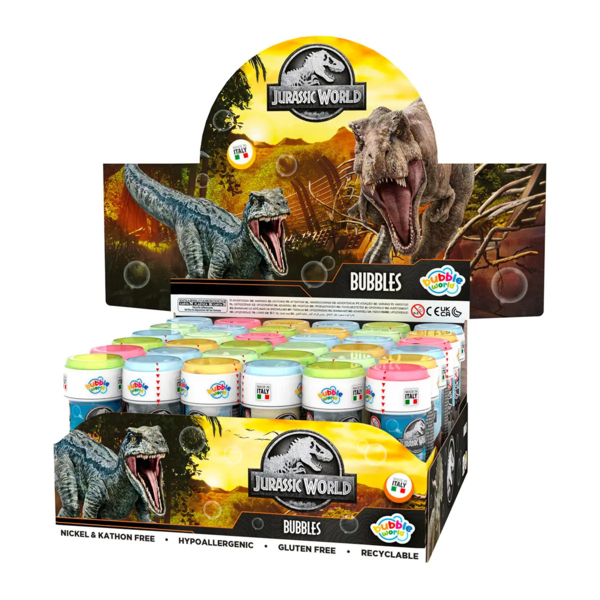 Мильні бульбашки Dulcop Світ юрського періоду, 60 мл (103001110079) - Pampik - 3
