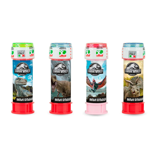 Мильні бульбашки Dulcop Світ юрського періоду, 60 мл (103001110079) - Pampik - 2