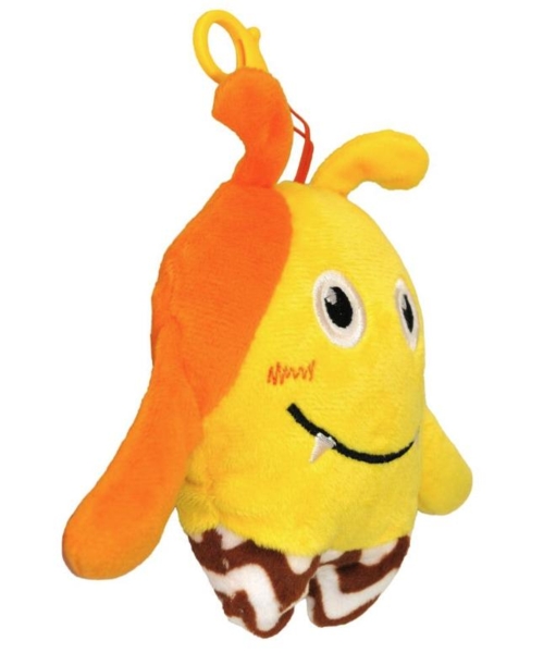 М'яка іграшка-брелок Tigres Монстрік Юпік, 15 см (ІГ-0156) - Pampik - 2