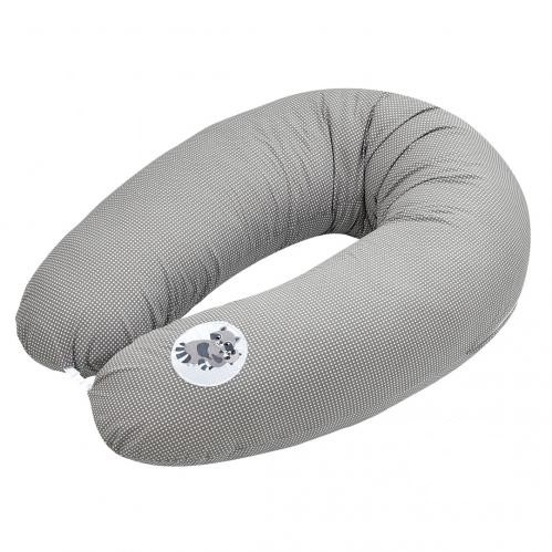 Подушка для беременных и кормления Papaella, 190х30 см, серый (8-31885) - Pampik