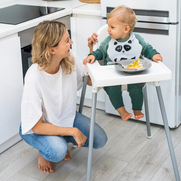 Тарелочка с присоской для детей BabyOno, зеленый (1062/04) - Pampik - 9