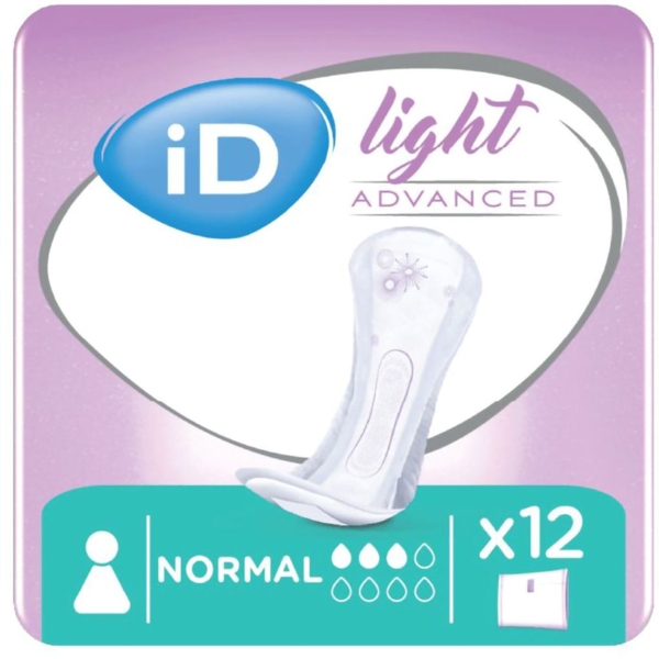 Урологічні прокладки iD Light Advanced Normal, 12 шт. - Pampik