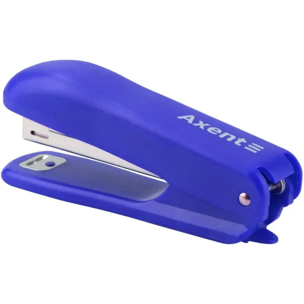 Степлер Axent Standard №10/5, 15 листів, синій (4222-02-A) - Pampik - 2