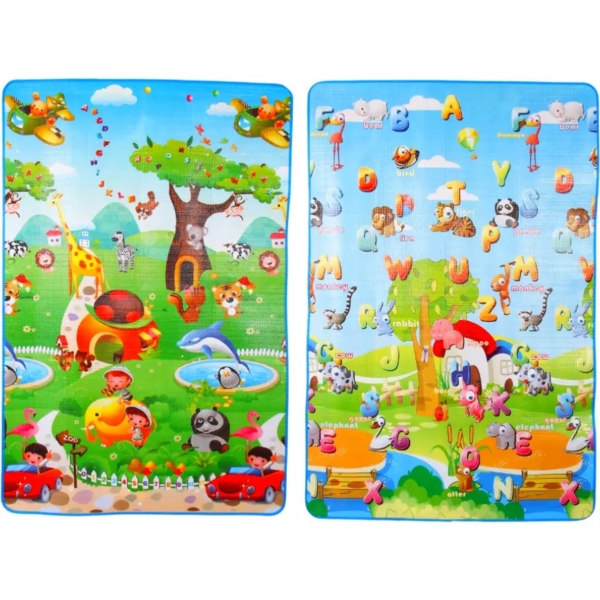 Коврик игровой Lindo Звери, 180х120 см (F1011) - Pampik