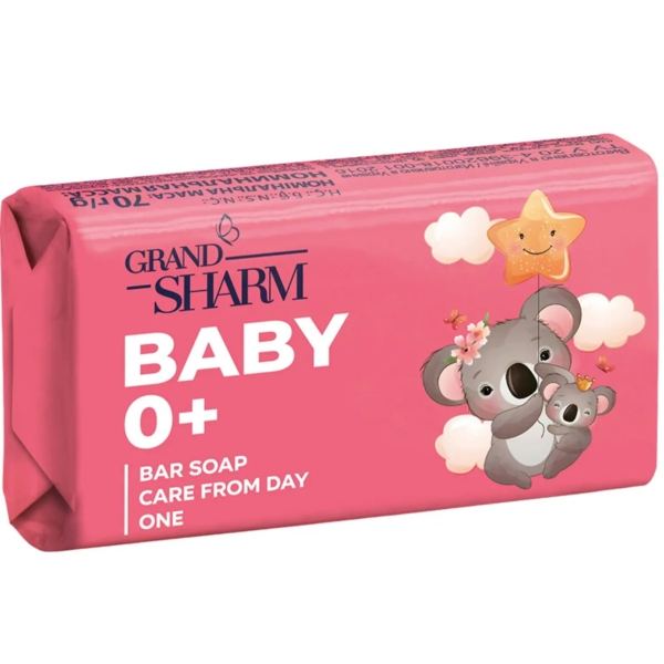 Детское мыло Мыловаренные традиции Шарм Забота с первых дней, 70 г - Pampik