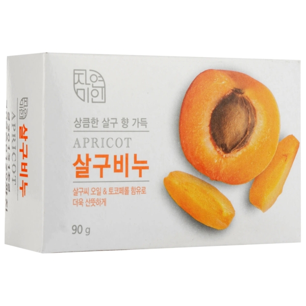 Мило для обличчя і тіла Mukungwha, екстракт абрикоса, 100 г - Pampik - 2