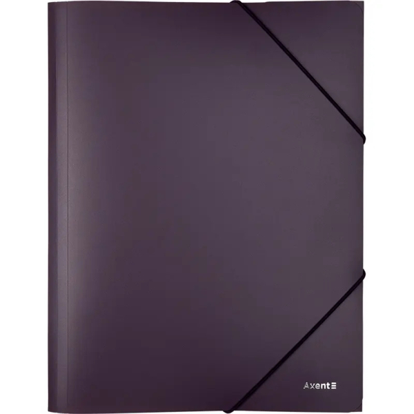 Папка на резинках Axent А4, сливовый (1508-11-A) - Pampik
