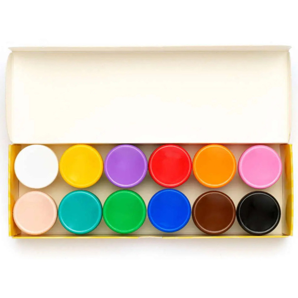 Фарби гуашеві Школярик, 12 кольорів (83414901-UA) - Pampik - 2