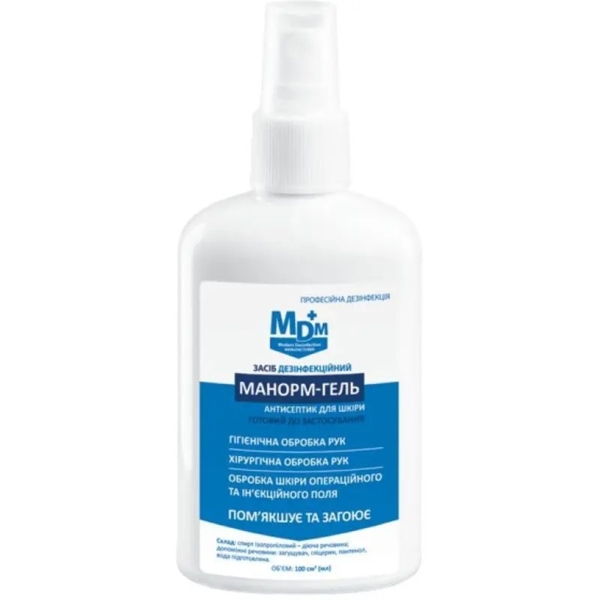 Засіб дезінфікуючий Manorm гель, 50 мл - Pampik