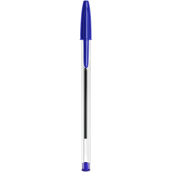 Ручка кулькова BIC Cristal Original, 0.32мм, синій, 50 шт. (847898) - Pampik - 2