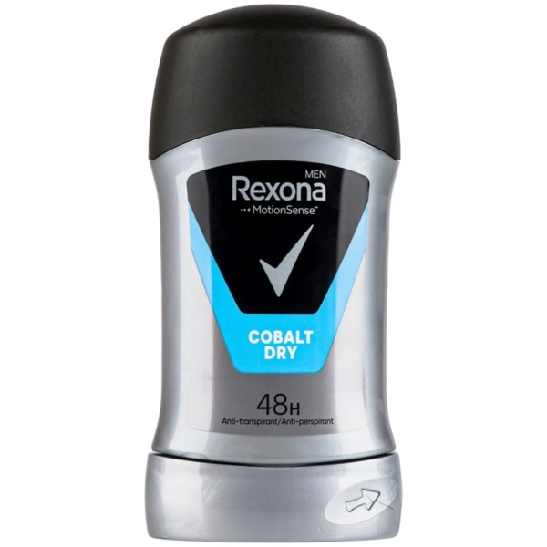 Дезодорант-антиперспірант Rexona Cobalt Dry, 50 мл - Pampik