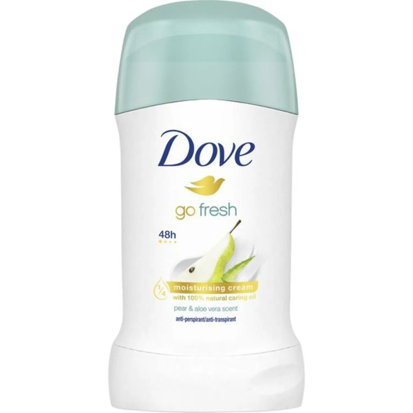 Антиперспірант-стік Dove Go Fresh Груша та Алое Вера, 40 мл - Pampik
