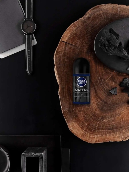 Дезодорант-антиперспірант Nivea Men Ultra, роликовий, 50 мл - Pampik - 4