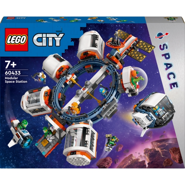 Конструктор LEGO City Модульна космічна станція, 1097 деталей (60433) - Pampik