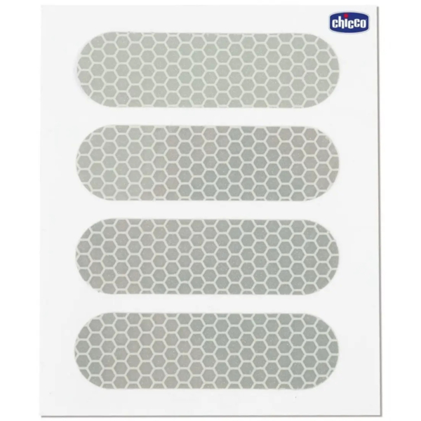 Світловідбивна наклейка для коляски Chicco, 8 шт. (79723.00) - Pampik
