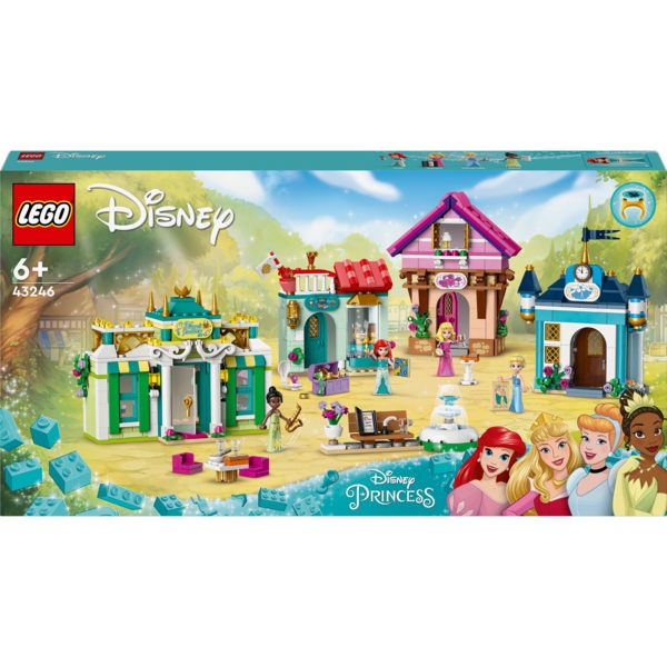 Конструктор LEGO Disney Princess Пригода Діснеївської принцеси на ярмарку, 817 деталей (43246) - Pampik