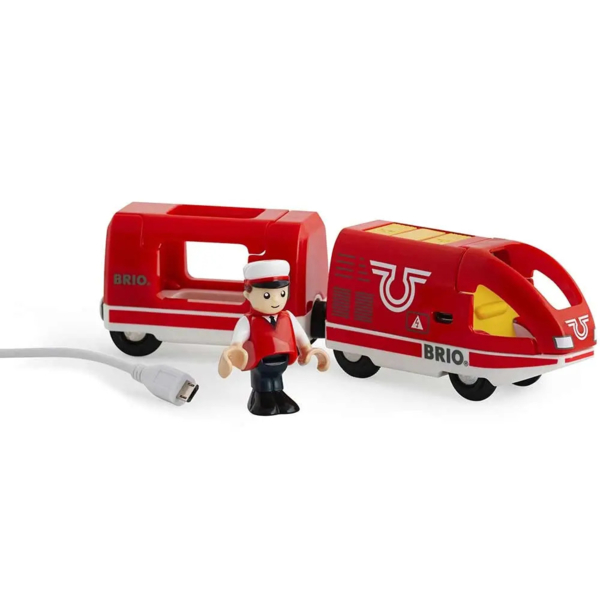 Пасажирський поїзд Brio c USB підзарядкою (33746) - Pampik - 2