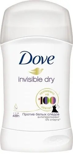Дезодорант-антиперспірант Dove Невидимий, 40 мл - Pampik