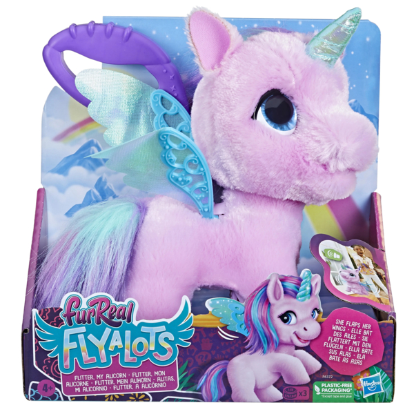 Інтерактивна іграшка Hasbro FurReal Friends Flyalots Єдиноріг (F6372) - Pampik