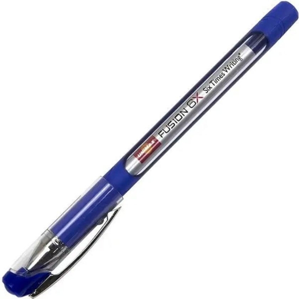 Ручка кулькова Unimax Top Tek Fusion 10 000, синя (UX-10 000-02) - Pampik
