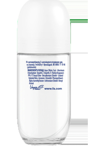 Антиперспірант-ролик Fa Fresh&Dry Аромат зеленого чаю, 50 мл - Pampik - 3