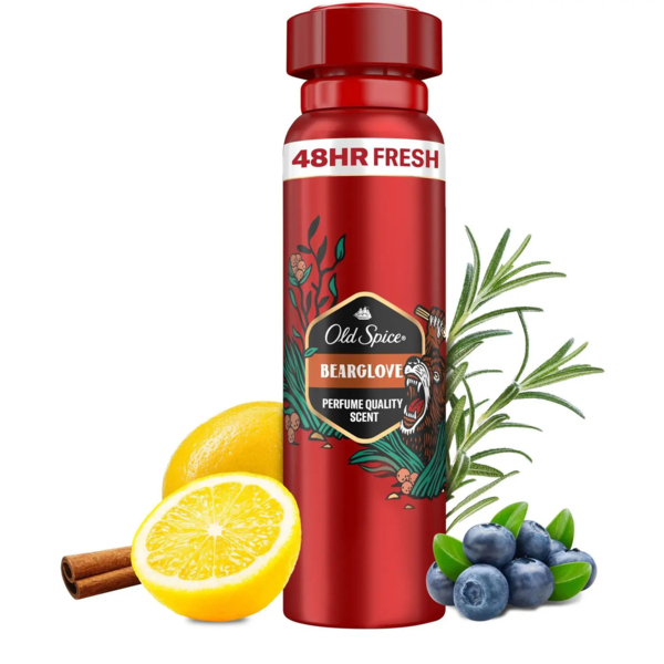 Аерозольний антиперспірант Old Spice Bearglove, 150 мл - Pampik - 5