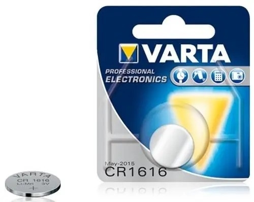 Батарейка Varta CR 1616 Bli 1 Lithium (6616101401) - Pampik - 2