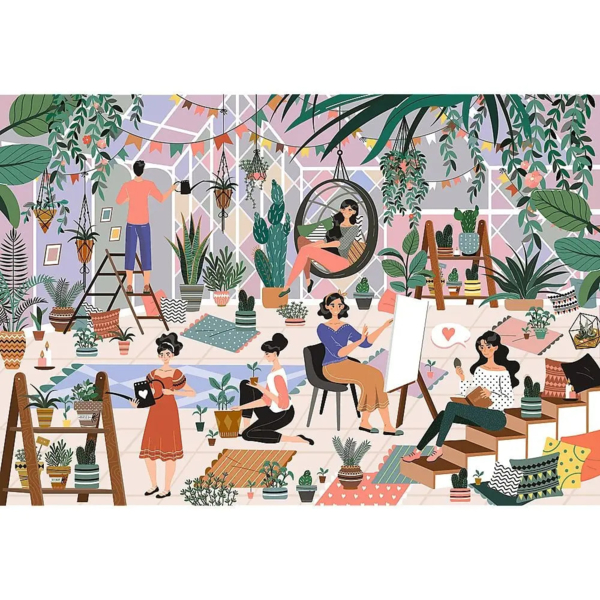 Пазлі Trefl Безмежна колекція: Ботанічний сад, 1500 елементів (26205) - Pampik - 3