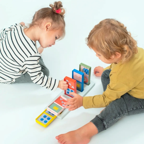 Развивающая игра Taf Toys коллекции Саванна Мое первое домино (12865) - Pampik - 5