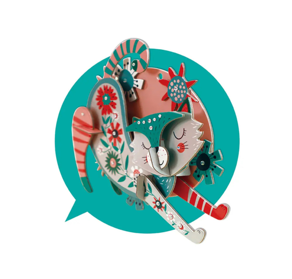 Набор для творчества Avenir 3D-аппликация Котик (PZ215070) - Pampik - 4