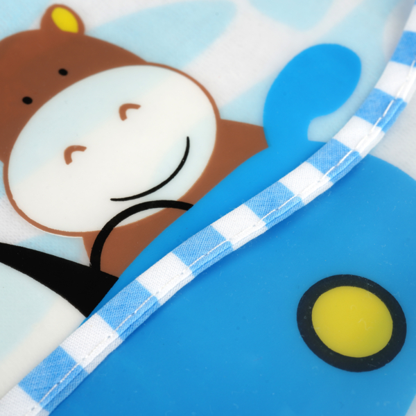 Нагрудник BabyOno Кенгуру, бирюзовый (836) - Pampik - 2