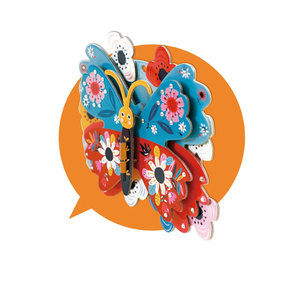 Набір для творчості Avenir 3D-аплікація Метелик (PZ215068) - Pampik - 4