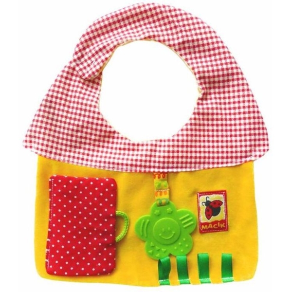 Слюнявчик Масік Домик (МС 170701-02) - Pampik