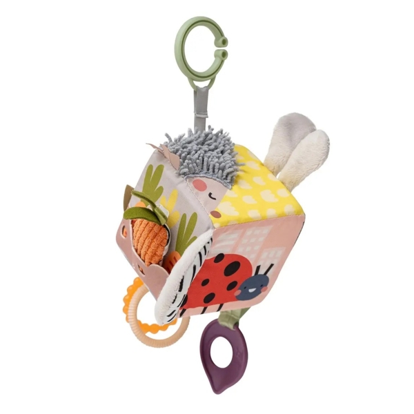 Розвиваюча іграшка-кубик Taf Toys Садик на городі Їжачок та бурячок (13095) - Pampik