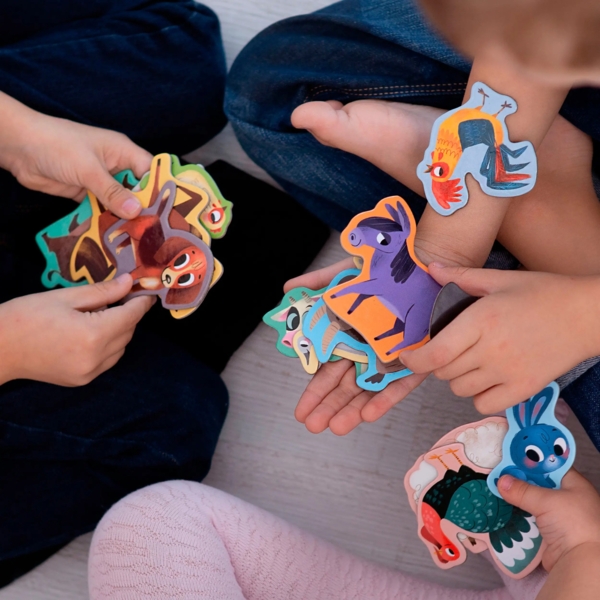 Набір магнітів Magdum Magnetic set Farm (ML4031-32 EN) - Pampik - 4