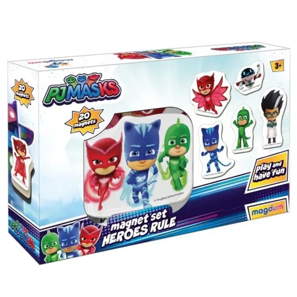 Набор магнитов Magdum Герои в масках Правила героев (МЕ 5031-32) - Pampik