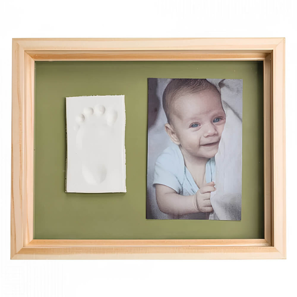 Настінна рамка Baby Art з відбитками, дерев'яна (3601092030) - Pampik