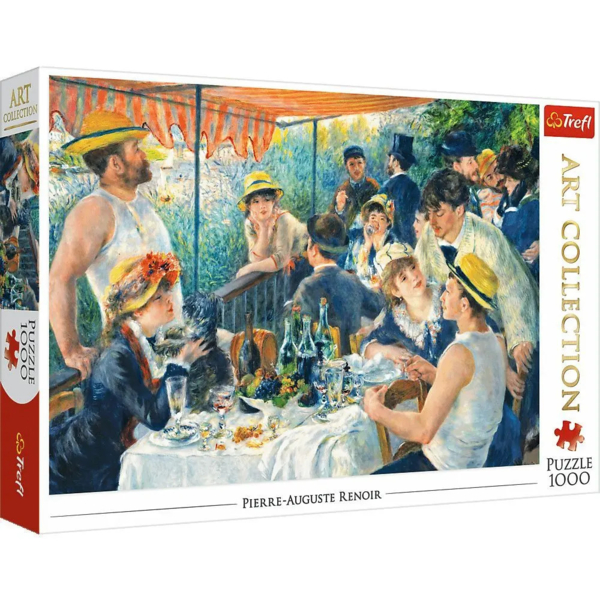 Пазли Trefl Сніданок веслярів Ренуар, 1000 елементів (10499) - Pampik