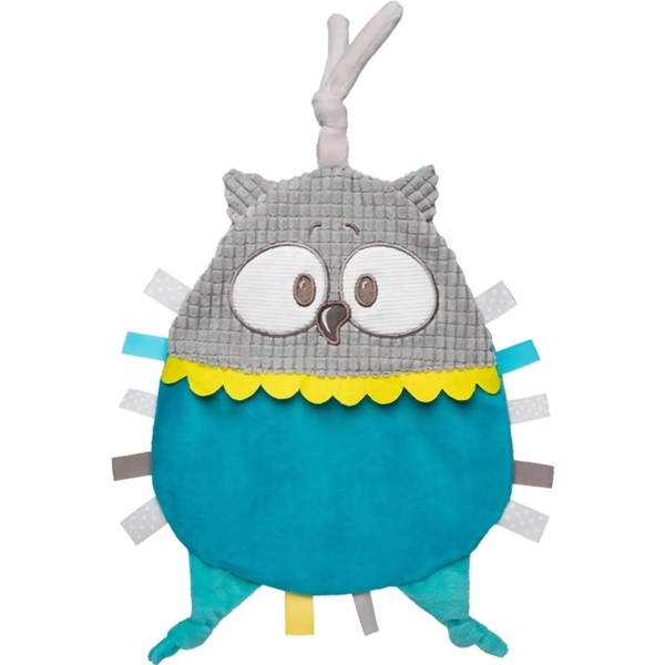 М'яка розвиваюча іграшка Canpol Babies Pastel Friends, бірюзовий (68/067_tur) - Pampik