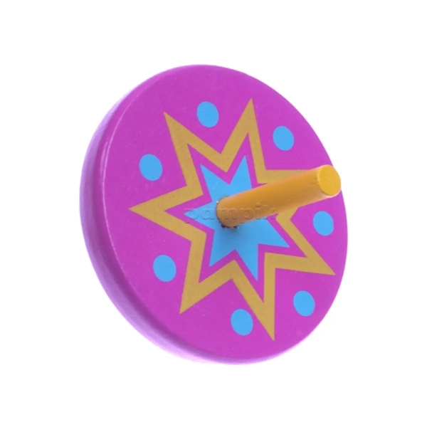 Волчок Viga Toys в ассортименте (53906) - Pampik - 5